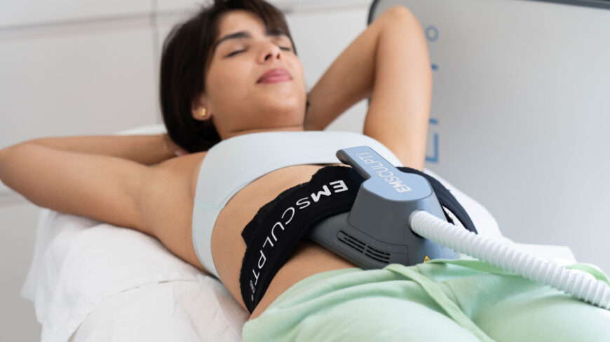 Emsculpt NEO treatment at Lucia Clinic