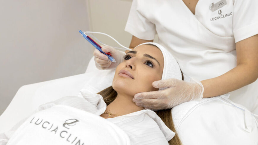 Getting a JetPeel treatment