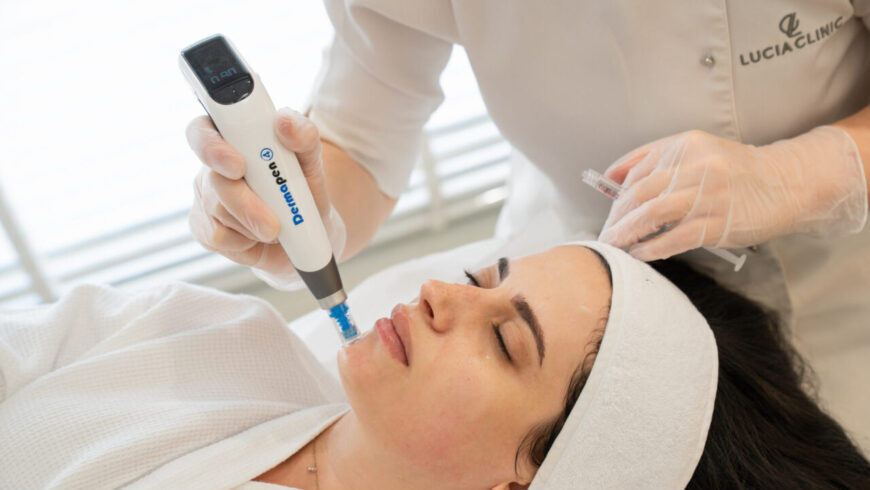 Biosome treatment for dry dehydrated skin at Lucia Clinic Dubai